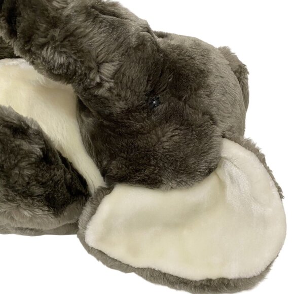 Vintage Kids of America Plush Elephant 15" Gray Chunky Stuffed Animal - Picture 6 of 8